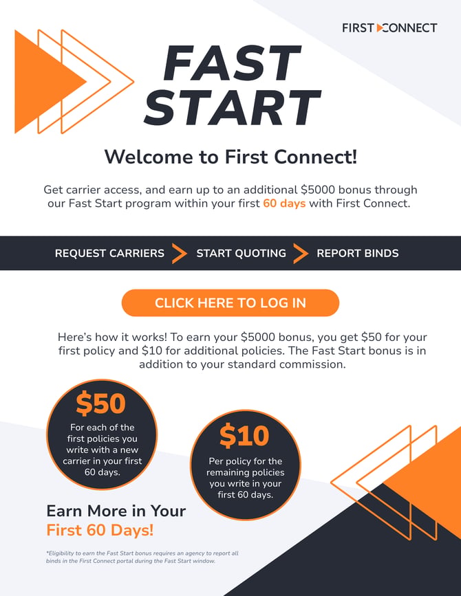 Fast Start Incentive